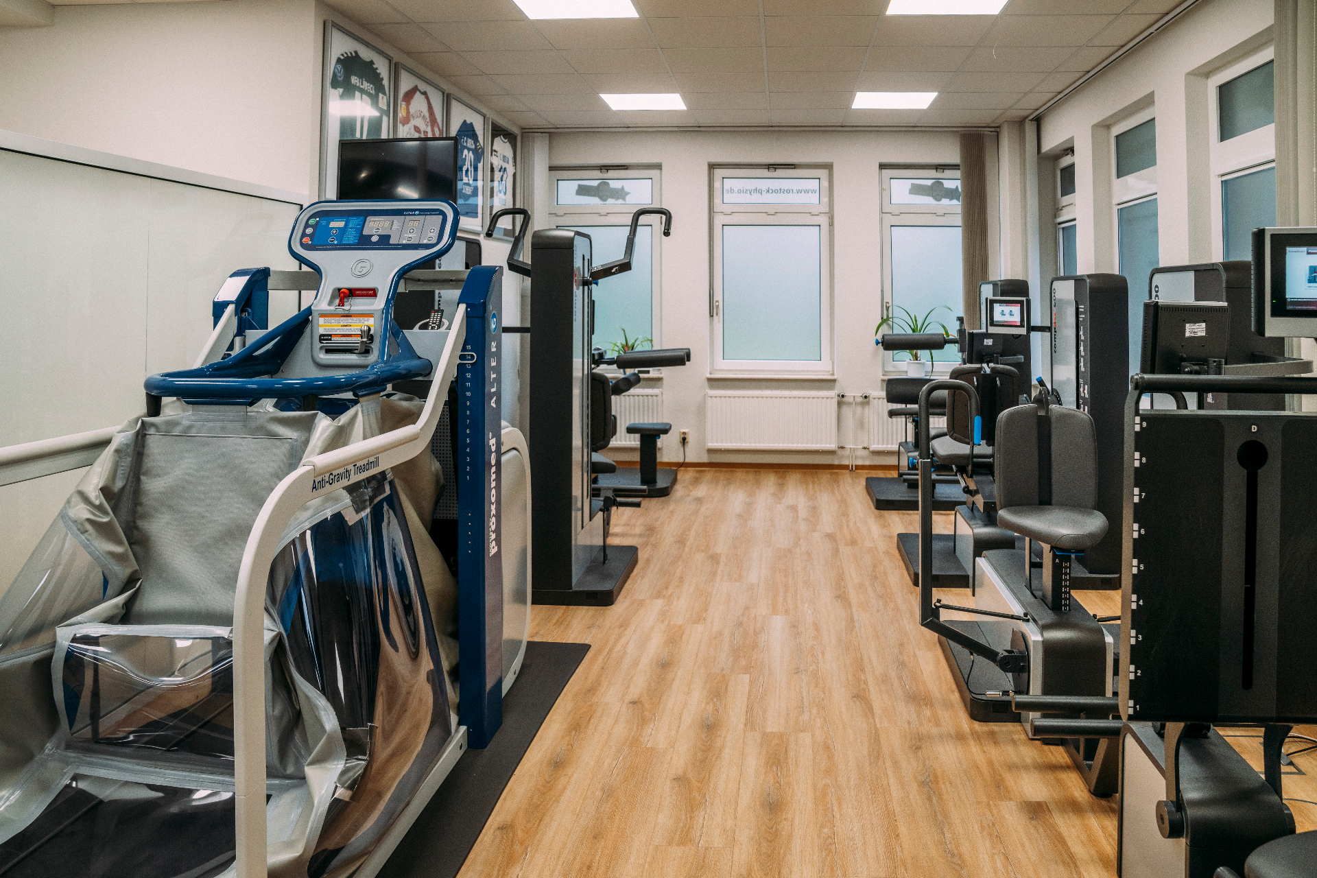 AlterG Anti-Gravity-Laufband und compass Geräte
